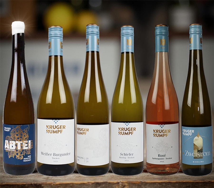 Smagekasse, Weingut Kruger Rumpf - 6 flasker